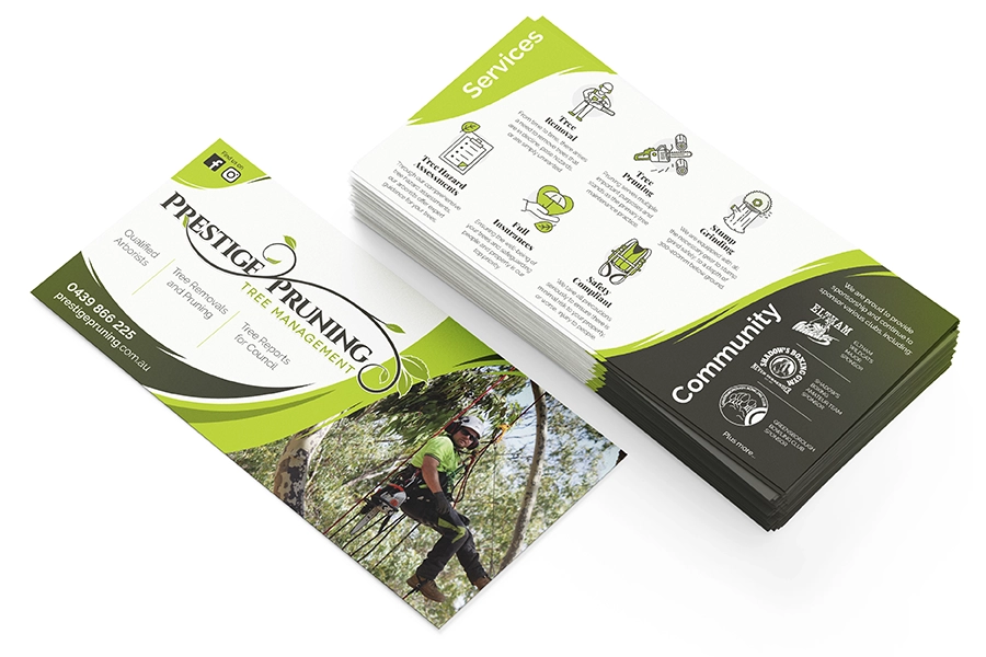 Prestige Pruning DL Promotional Cards